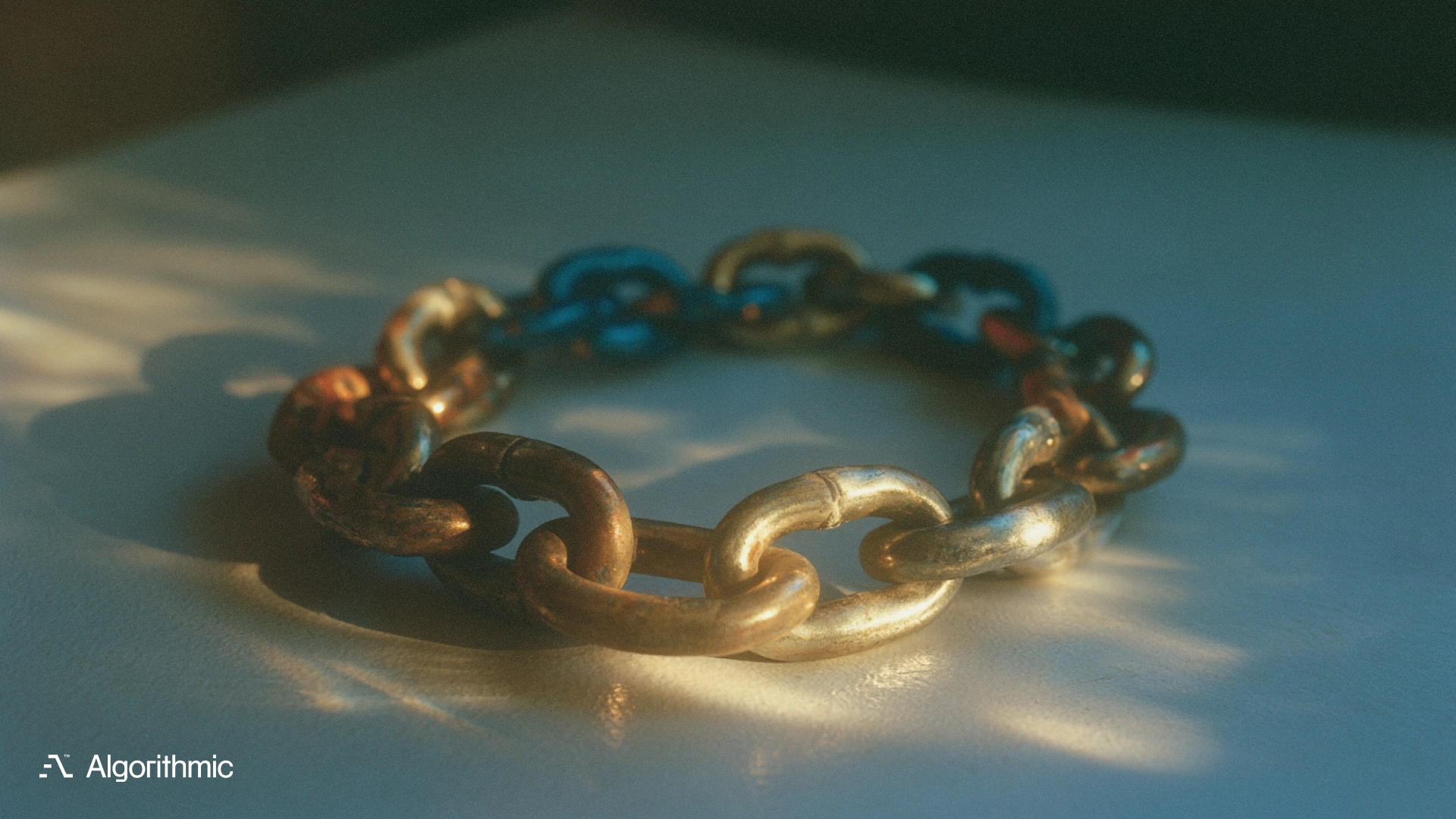 A steel chain with one weaker link, illustrating production readiness reviews that find failure modes before launch.